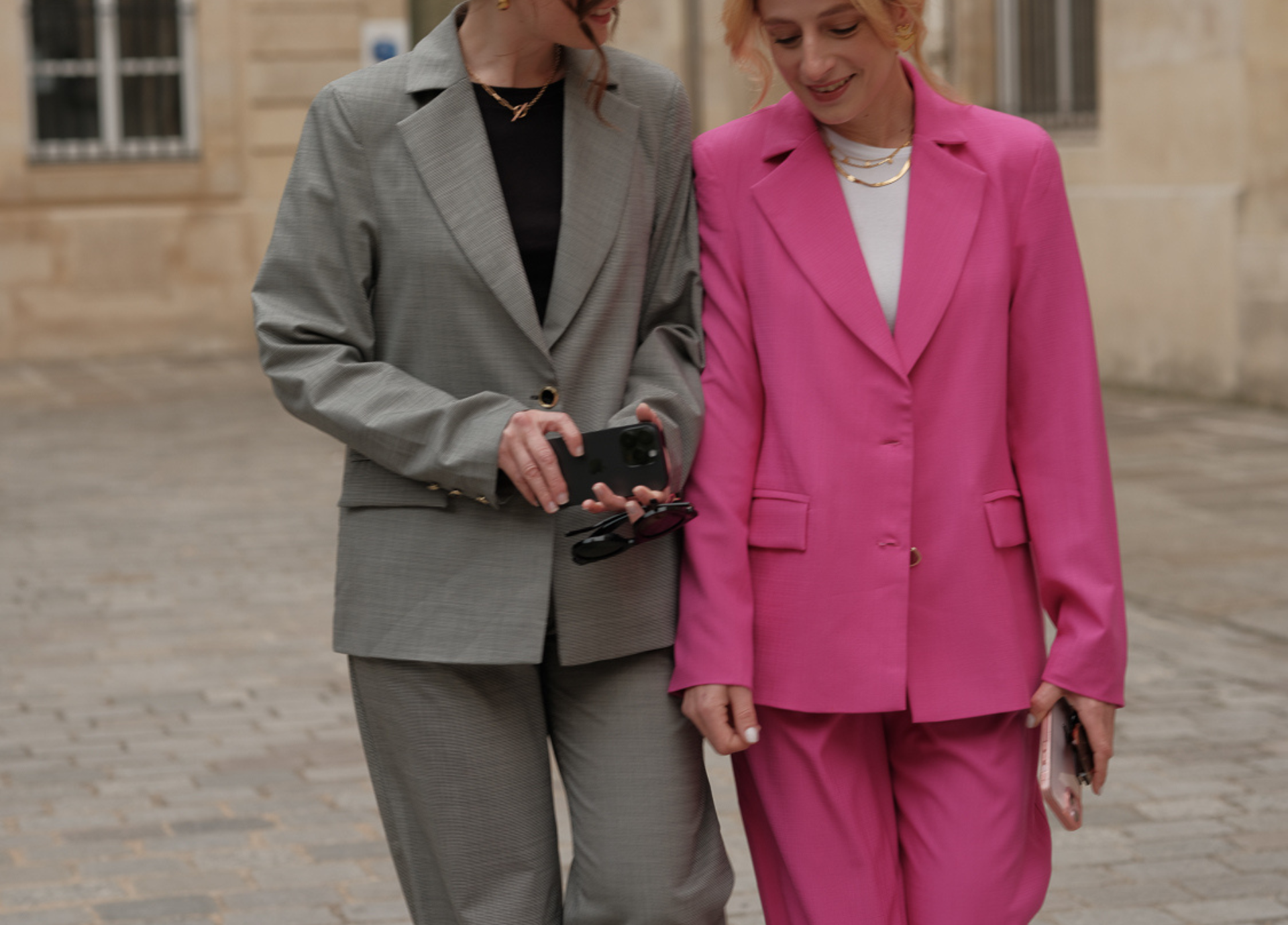 ANTIGONE, ANTIGONE Paris, marque de prêt-à-porter premium femme, tailleur femme élégant, ensemble coordonné chic, power suit féminin, ANTIGONE Paris, ANTIGONE, matching set